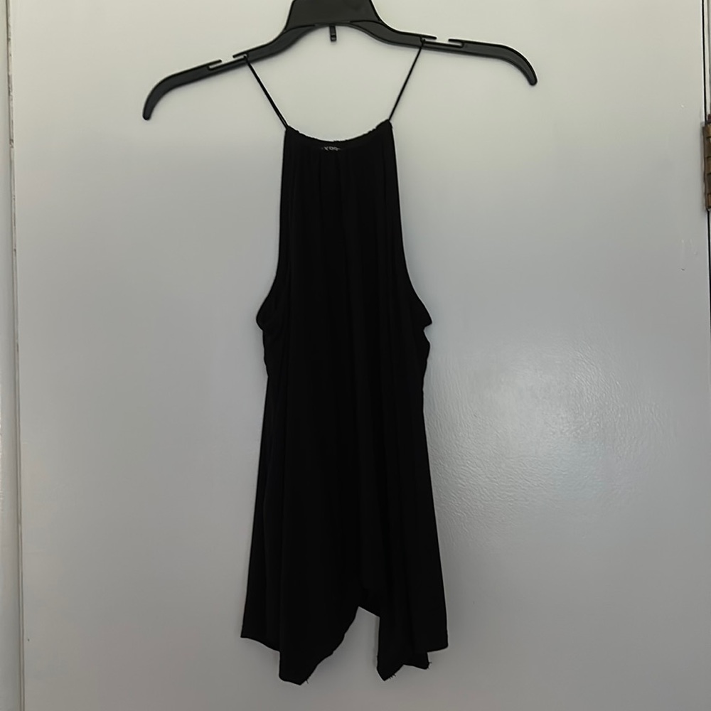 Black tank top